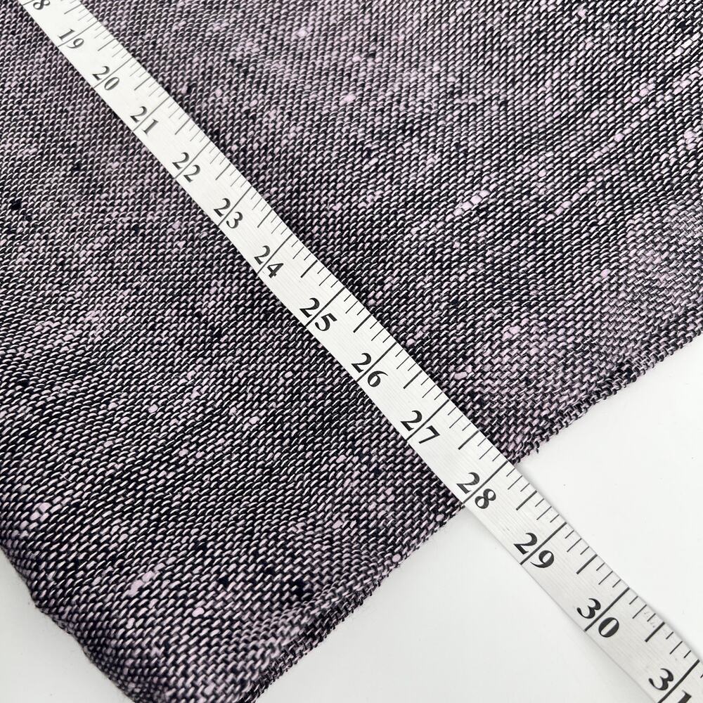 Linda Allard Ellen Tracy Linen Blend Skirt Womens 22 Lavender Purple Tweed NEW - Picture 10 of 11